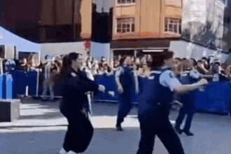Watch: New Zealand cops show off Bhangra moves in uniform on Auckland streets ahead of Diwali