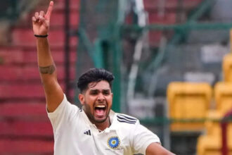 Harshit Rana celebrates India call-up with a fifty and five wickets in Ranji Trophy | Cricket News