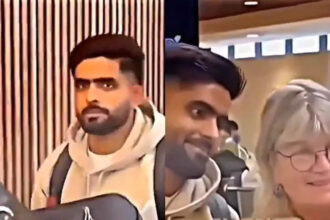 Watch: Babar Azam steals the spotlight, clicks selfies with fans as Pakistan reach Australia for white-ball series | Cricket News