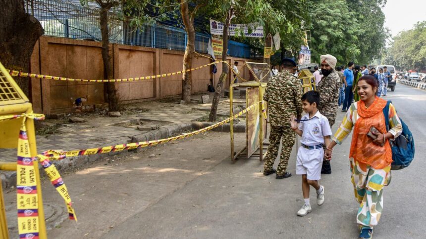 Rohini blast: Security tightens around CRPF school, investigations continue