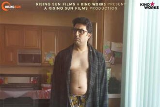 Abhishek Bachchan sports a bare-chested, scarred look in first poster of I Want to Talk : Bollywood News