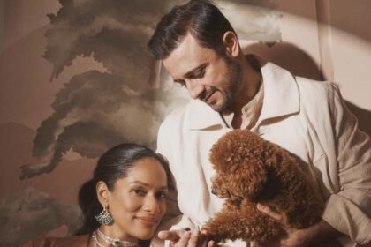 Masaba Gupta and actor Satyadeep Mishra announce the arrival of their baby girl; shares glimpse of their newborn : Bollywood News