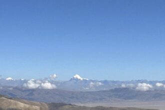 Pilgrims get first-ever view of Kailash peak from Indian territory
