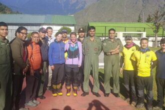Two stranded foreign mountaineers in Uttarakhand safely rescued after three-day ordeal