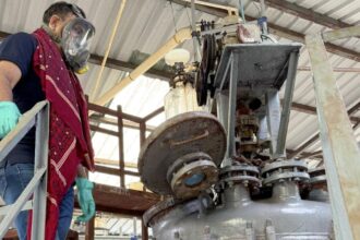 ₹1,814 cr mephedrone, its raw materials seized from Bhopal factory; two held