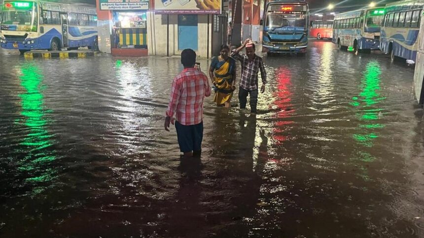 Tamil Nadu rains: Well-marked low pressure area gathering strength likely to bring heavy downpour over north TN