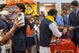 ‘Special moments’: Justin Trudeau visits temples in Canada to celebrate Diwali