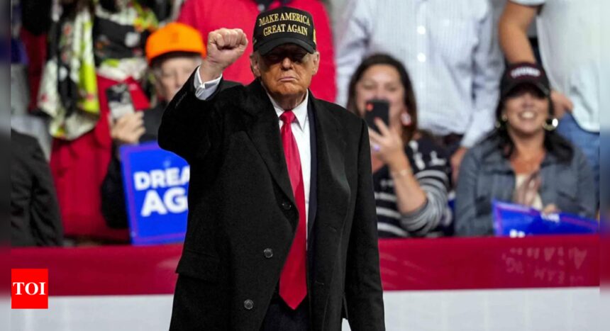 Donald Trump Georgia Rally: Donald Trump at final Georgia rally | World News
