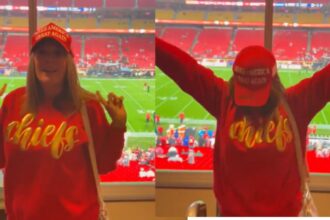 2024 US Presidential Election: Randi Mahomes endorses Trump, wears MAGA hat on election eve