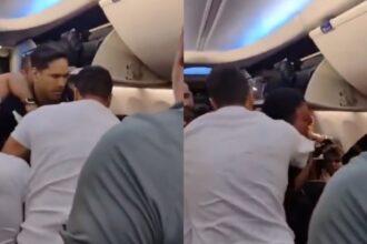 ‘He was too strong’: Passenger attempts to open plane’s emergency door mid-air, see video ‘He was too strong’: Passenger attempts to open plane’s emergency door mid-air, see video
