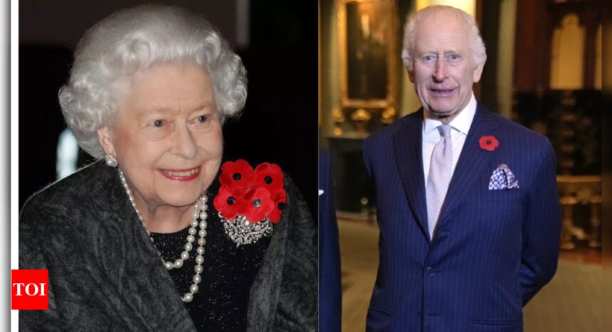 Why the British Royal family wear red poppy pins in November