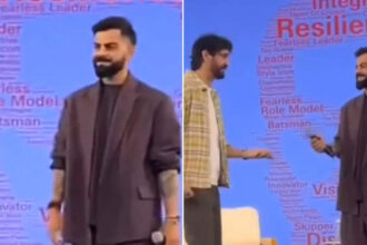 Virat Kohli’s reaction goes viral as the crowd rises to sing ‘Happy Birthday’ for the Indian cricket legend. Watch | Cricket News