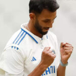 Fiery Prasidh Krishna grabs two-in-two in first over, dents Australia A’s chase early. Watch |