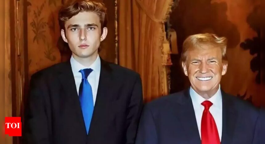 When NYU friends asked Barron Trump who he voted for he says he doesn’t …