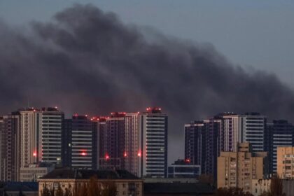 One dead, thousands without heating after Russian strike on Ukraine port city