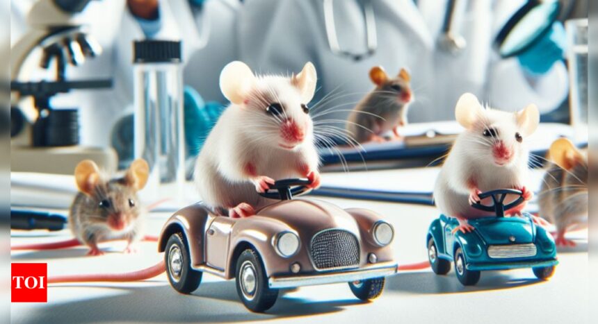 Mini cars, big thrills: Forget cheese, rats have need for speed