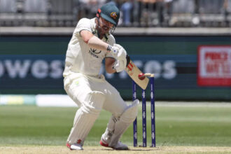 Travis Head fights lone battle as Australia struggles in Perth Test | Cricket News