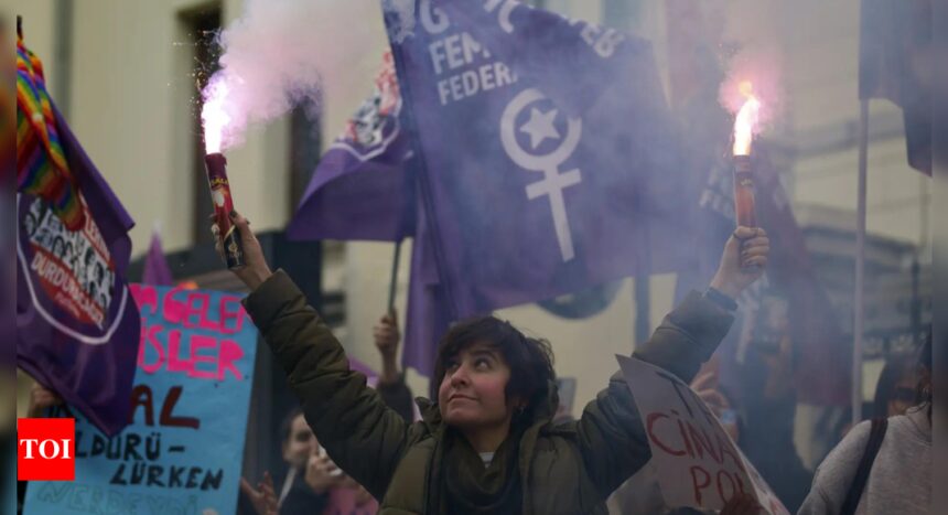 An average of 140 women and girls were killed by a partner or relative per day in 2023, UN says