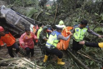 Landslide triggered by rain in Indonesia’s Sumatra island kills at least 7 people | World News