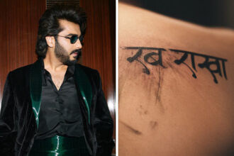Singham Again star Arjun Kapoor dedicates new ‘Rab Rakha’ tattoo in memory of his late mother : Bollywood News