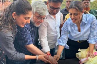 Kajol and Kubbra Sait wrap up shoot of an untitled project! Latter shares pictures from the sets : Bollywood News