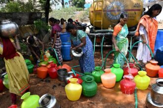 Disruption in water supply to several parts of Hyderabad on Monday