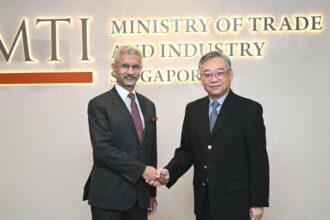 EAM Jaishankar begins Singapore state visit; meets with Deputy PM Gan Yong