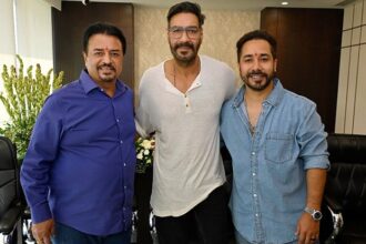 EXCLUSIVE: Kumar Mangat Pathak and Panorama Studios start a new chapter on his birthday with PROUD Ajay Devgn by his side : Bollywood News