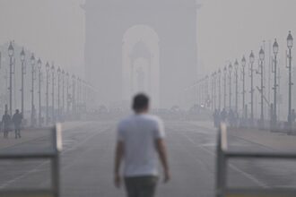 Delhi air pollution: Capital’s air quality improves slightly from ‘severe’ to ‘very poor’