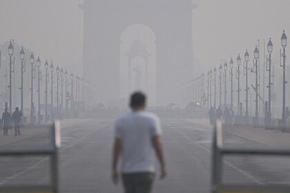 Delhi air pollution: Capital’s air quality improves slightly from ‘severe’ to ‘very poor’