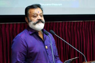 Union Minister Suresh Gopi booked for ‘misusing’ ambulance on Thrissur Pooram day
