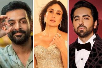 Prithviraj Sukumaran cast opposite Kareena Kapoor in Meghna Gulzar’s next, replacing Ayushmann Khurrana: Report : Bollywood News