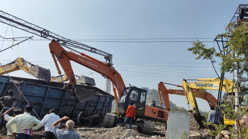 Experts baffled by goods train derailment in Telangana