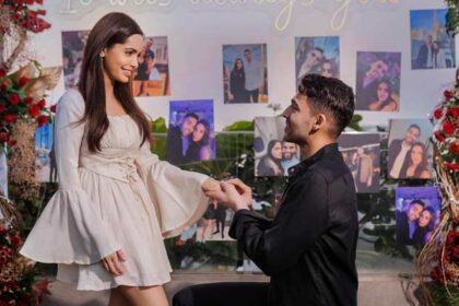 “It was always you”: Shazahn Padamsee and Ashish Kanakia seal their love with a proposal : Bollywood News