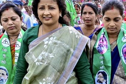 Jharkhand Assembly polls: Kalpana Soren faces tough re-election from Gandey as BJP’s Muniya Devi leads