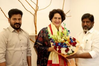 Telangana CM Revanth, Deputy CM Bhatti congratulate Priyanka Gandhi on winning Wayanad LS seat