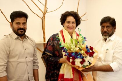 Telangana CM Revanth, Deputy CM Bhatti congratulate Priyanka Gandhi on winning Wayanad LS seat