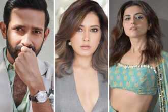 Exclusive: Vikrant Massey, Raashi Khanna, and Riddhi Dogra to Launch ‘Raja Ram’ from Sabarmati Report at National Stock Exchange : Bollywood News