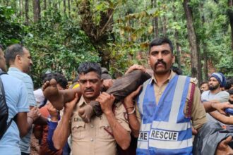 Several devotees visiting Deviramma Betta in Chikkamagaluru suffer injuries