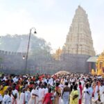 Srisailam: Swarnarathotsavam enthrals devotees – The Hindu