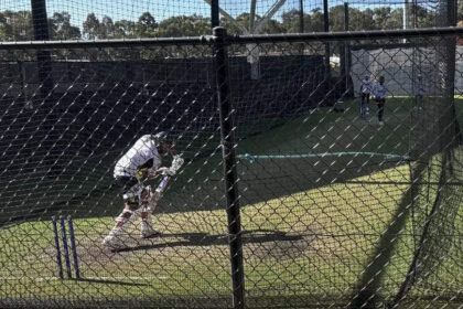 Rohit Sharma gets down to pink-ball business in Adelaide nets – Watch | Cricket News