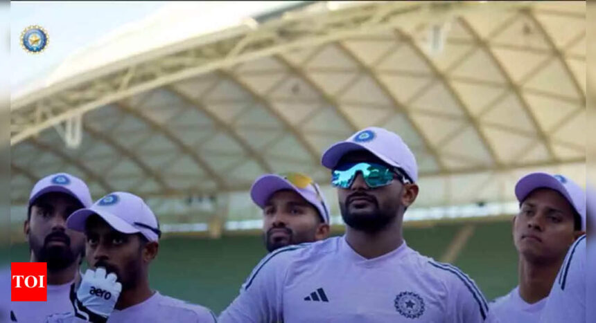 Border-Gavaskar Trophy: Watch: Team India’s fielding session ahead of the pink-ball Test against Australia | Cricket News