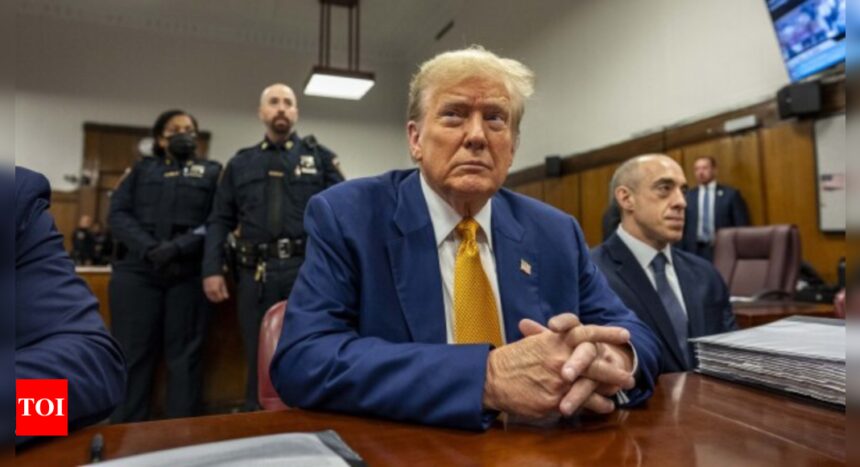 Donald Trump’s legal team moves to dismiss hush money case | World News