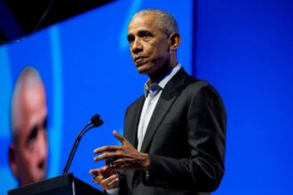 ‘Division is one of the greatest challenges of our time,’ says Barack Obama at democracy forum