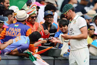 Border-Gavaskar Trophy: ‘KKR, KKR…’: Indian fans tease Mitchell Starc about IPL in pink-ball Test at Adelaide – Watch | Cricket News