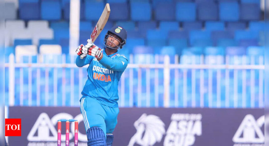 Vaibhav Suryavanshi smacks six out of the stadium in 31-run over at U-19 Asia Cup – WATCH | Cricket News