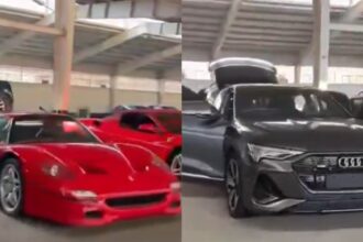 Watch: Syrian rebels find Ferraris, Rolls-Royces, and other luxury cars in Bashar Al-Assad’s palace