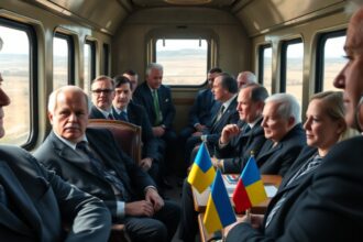 Inside ‘Rail Force One’: The trains that take world leaders to Ukraine