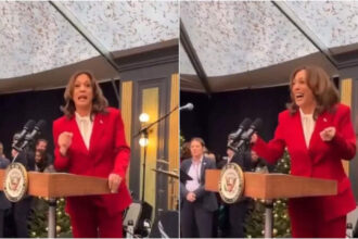 Was Kamala Harris ‘drunk’ during Christmas speech in DC? Social media reacts to viral video