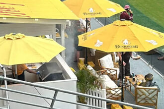 The grill, the beer, and the wait: How fans made the most of a rainy day at The Gabba | Cricket News